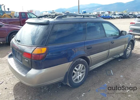 2004 Subaru Outback из США, поврежденный, VIN 4S3BH675647633248